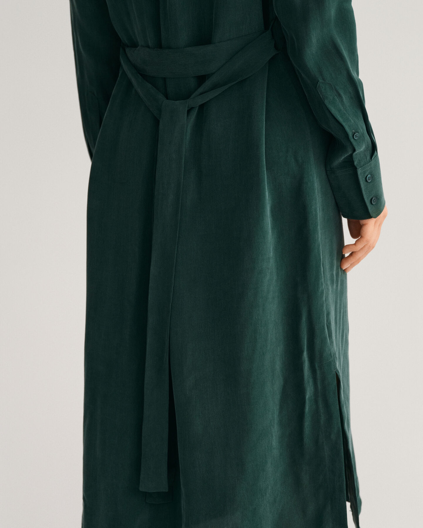 Relaxed Fit Utility Hemdblusenkleid