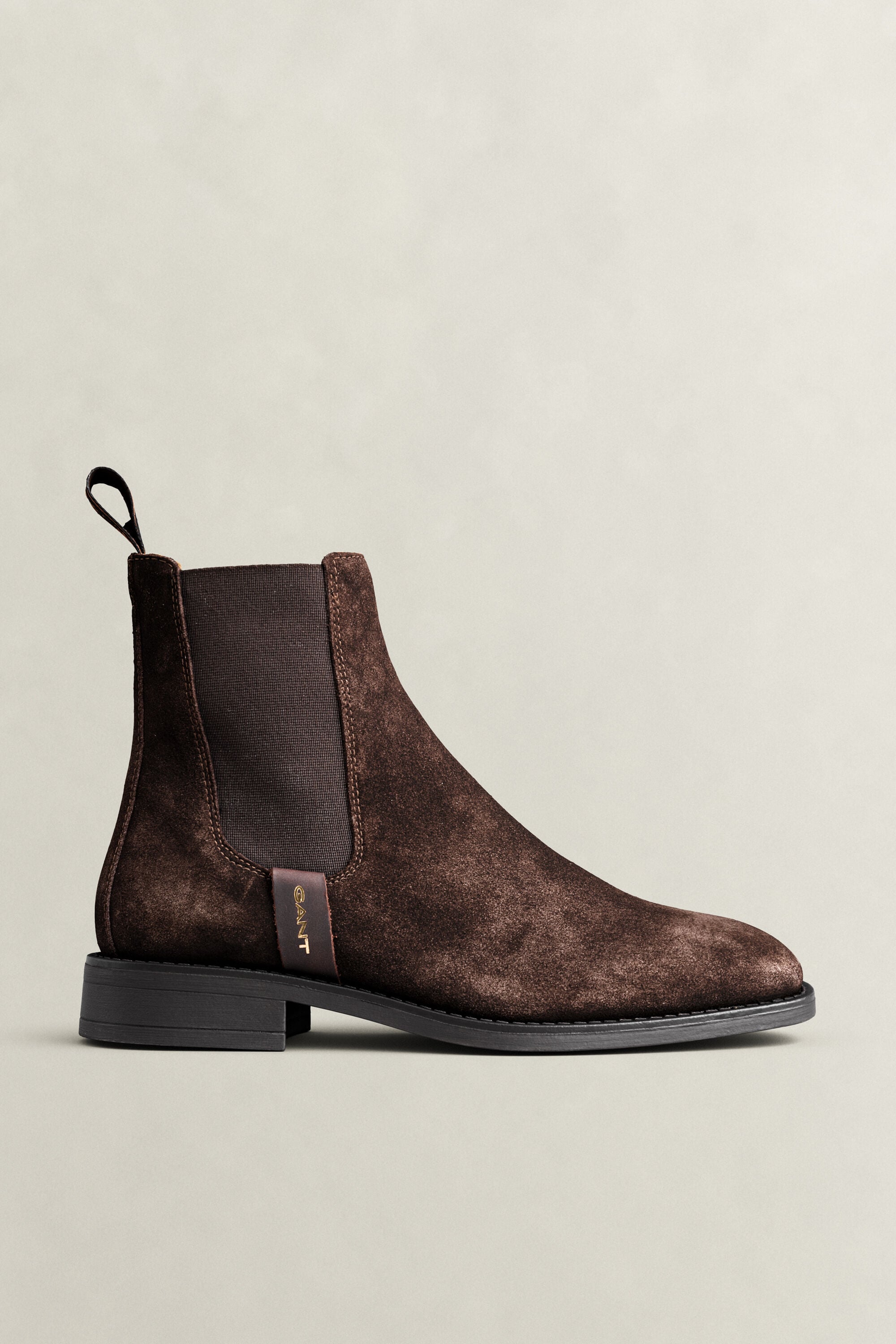 Fayy Stiefel aus Veloursleder — WEATHERED BROWN