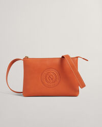 Schultertasche aus Leder