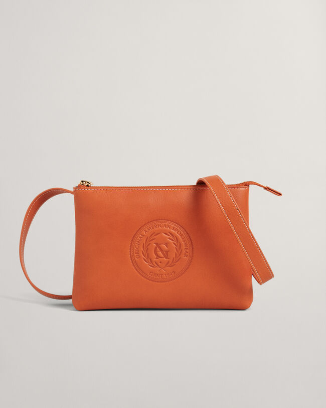 Schultertasche aus Leder