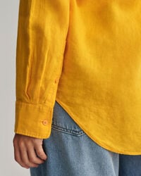 Relaxed Fit Leinen Bluse