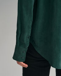 Relaxed Fit Utility-Bluse