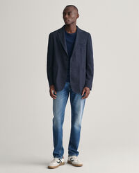 Baumwoll Leinen Sakko