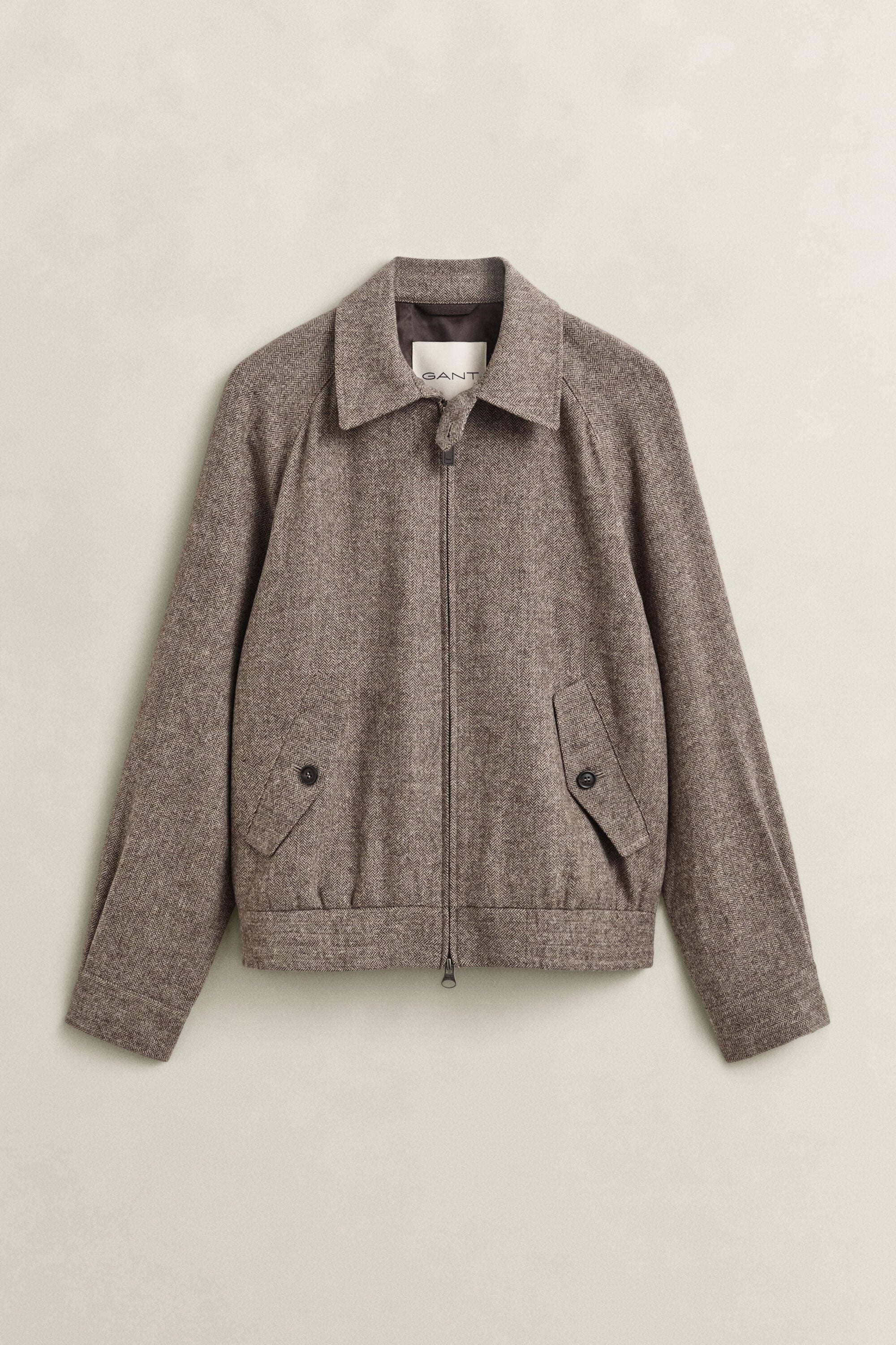 Windcheater Jacke aus Wollmischung