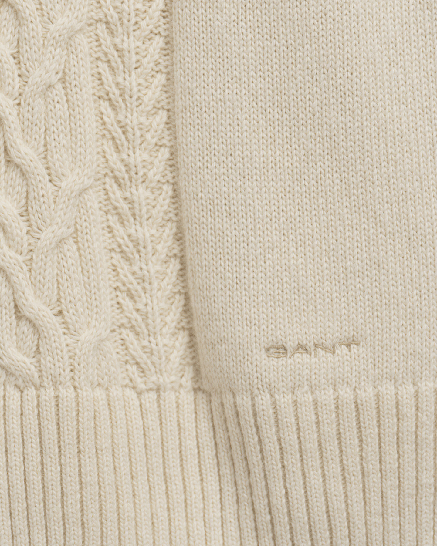 Teen Girls Rollkragenpullover mit Zopfmuster