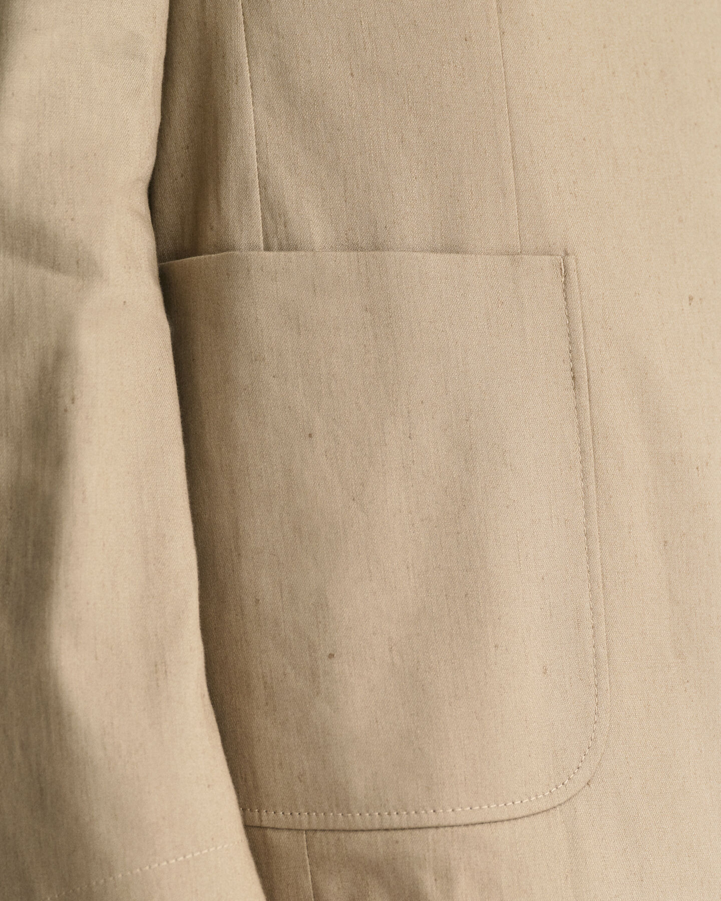Baumwoll Leinen Anzugsakko