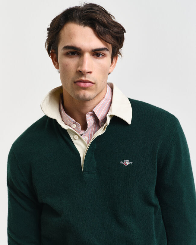 Rugger aus extrafeiner Lambswool