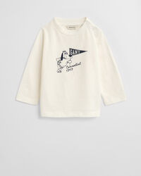 Baby Graphic Langarmshirt mit Hunde-Print