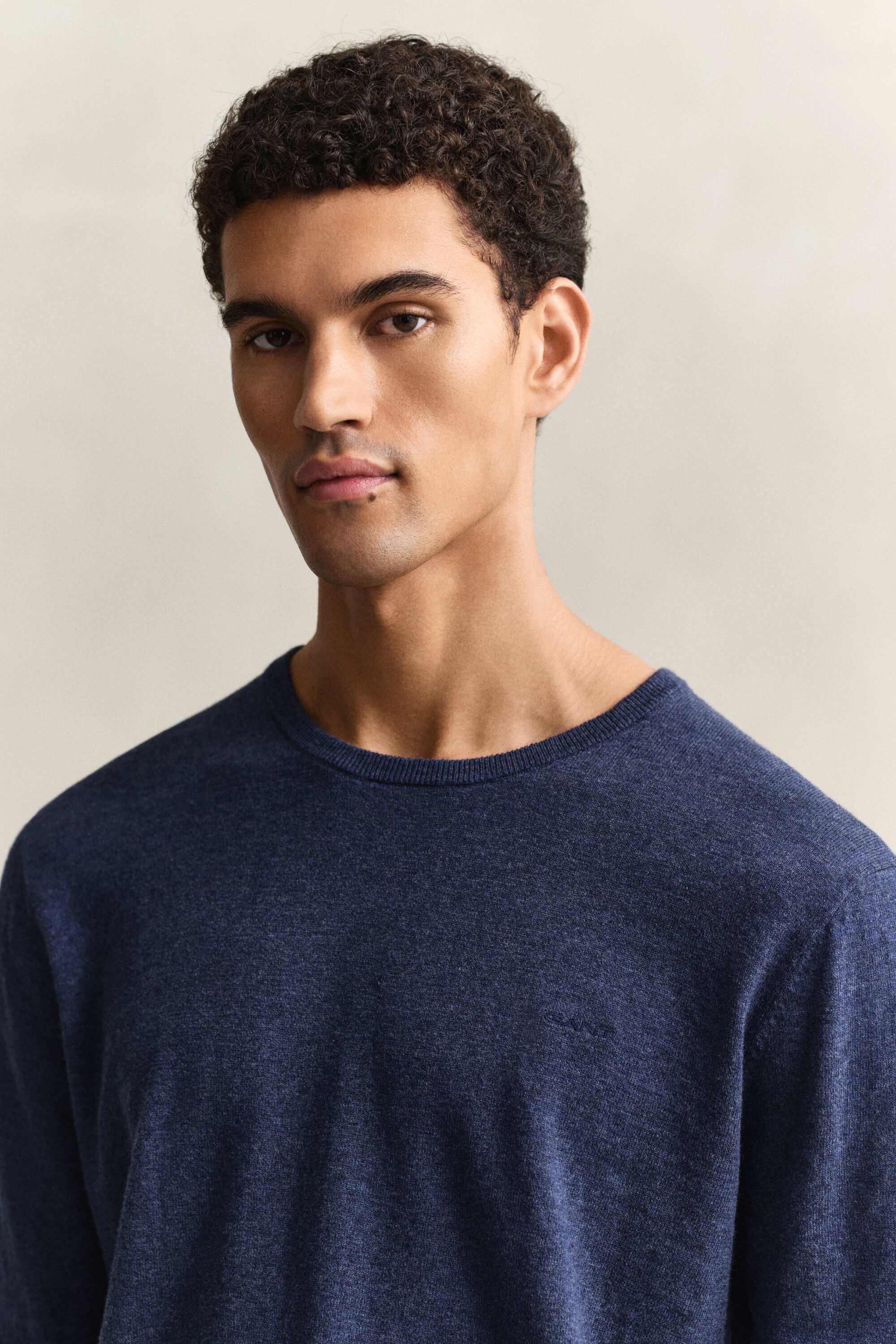 Pullover aus Baumwollmix-Flammgarn