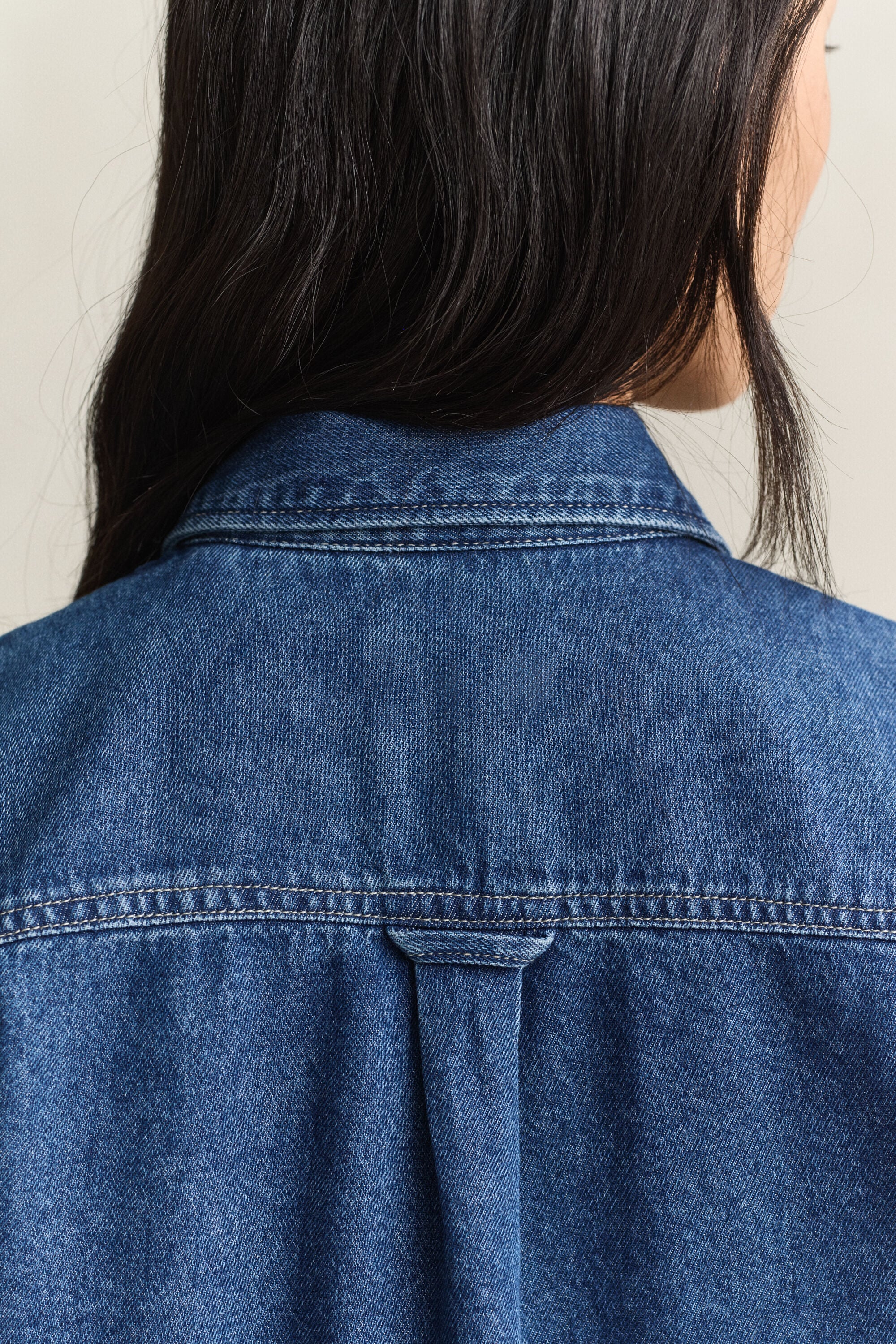 Jeansbluse