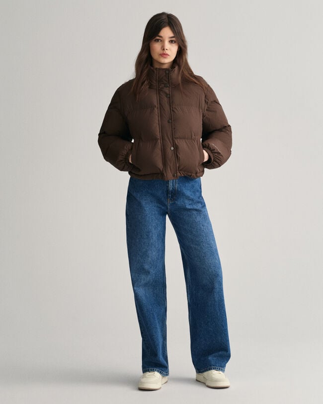 Teen Girls Verk&uuml;rzte Puffer Jacke