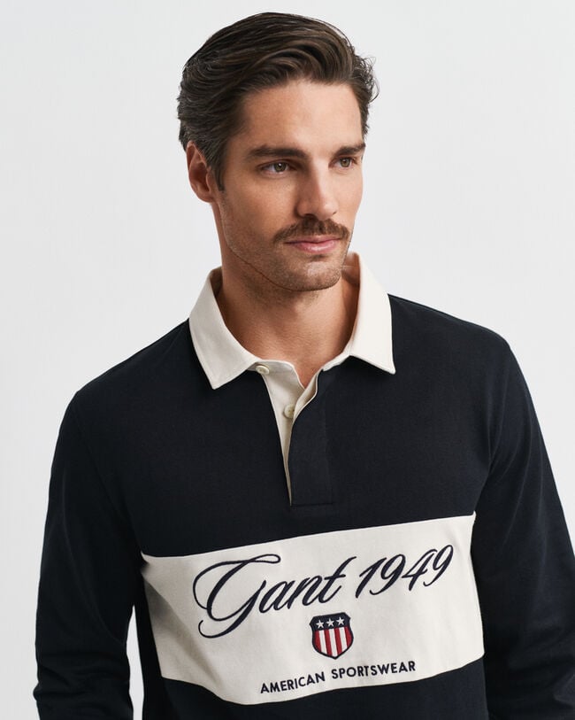 Heavy Rugger mit Blockstreifen