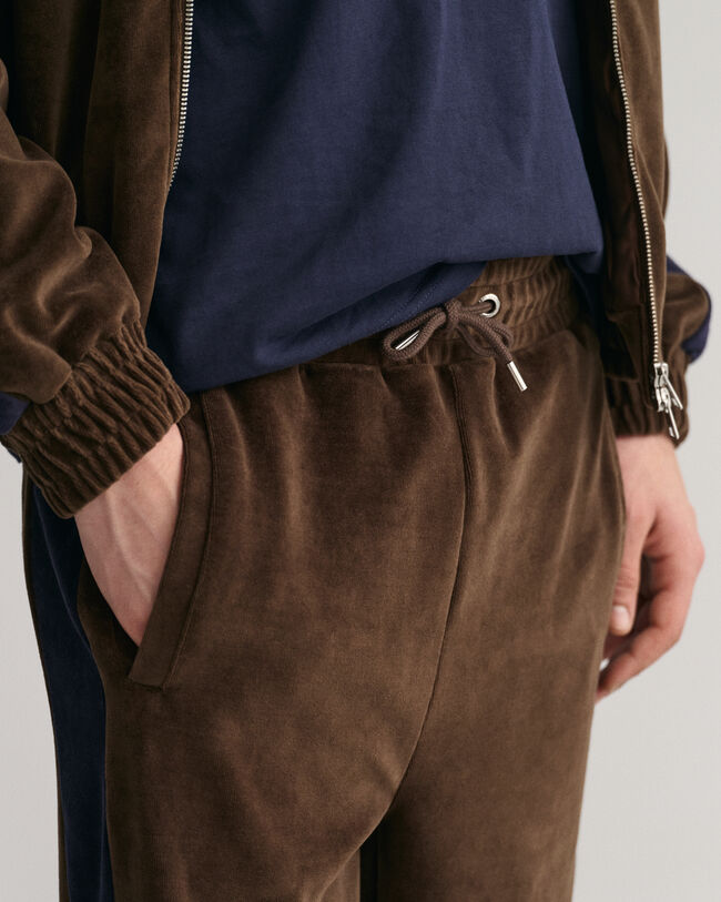 Velours Trainingshose