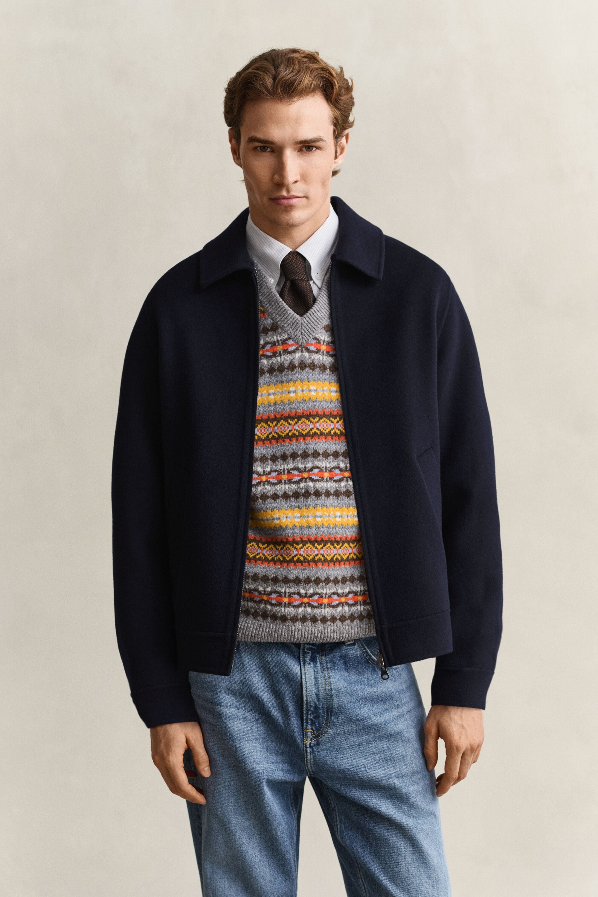 Handgenähte Jacke