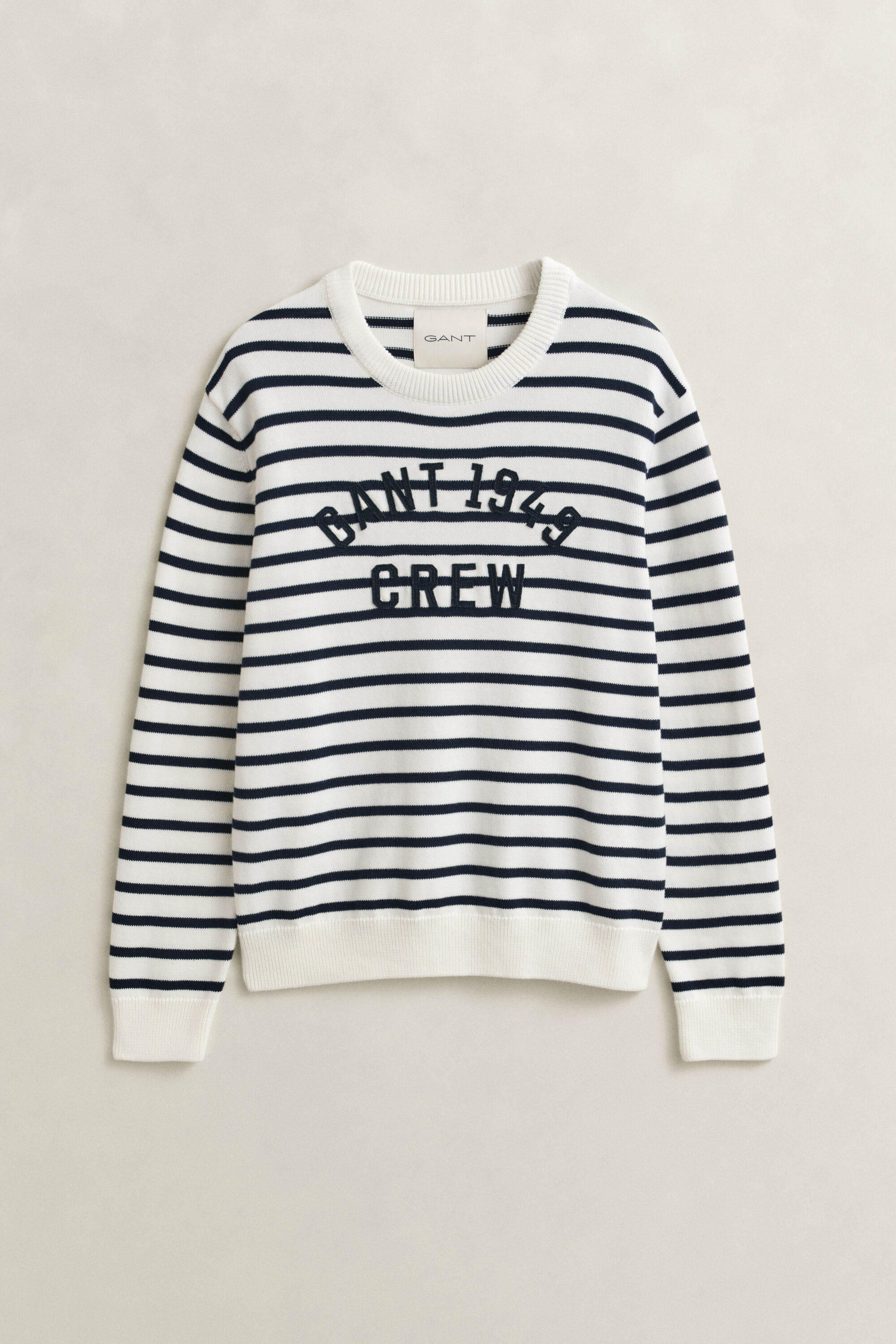 Breton Striped Pullover mit Grafik