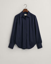 Regular Fit Satinbluse