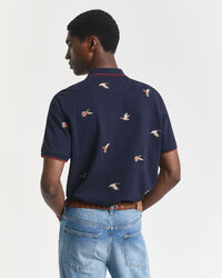 Poloshirt mit Stickerei