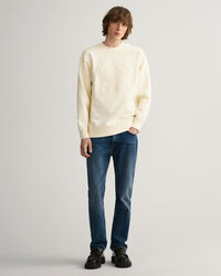 Monogram Rundhals-Sweatshirt