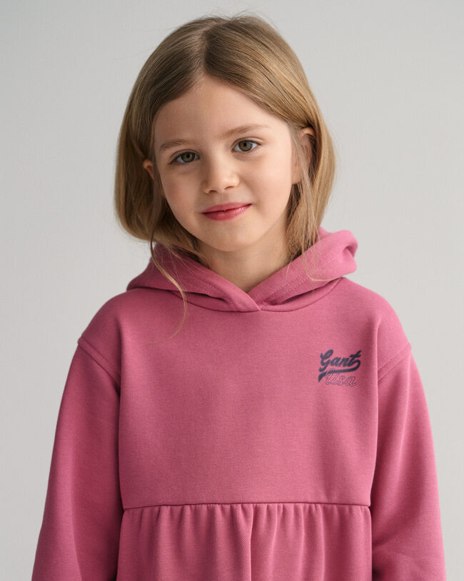Girls GANT USA Hoodie-Kleid mit Stufenrock