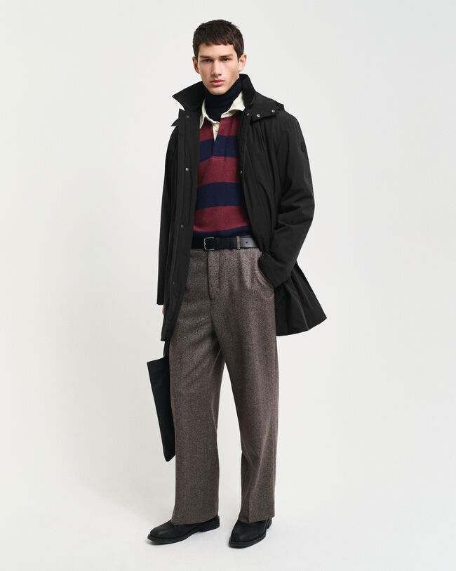 Wattierter Kurzmantel