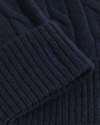 Zopfstrick Woll Beanie