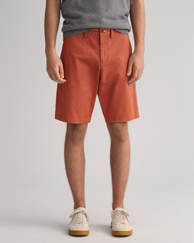 Relaxed Fit Twill Shorts