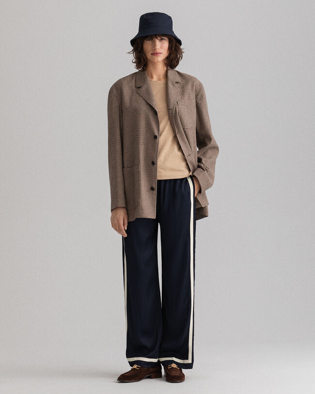 Pull-On Hose aus Satin