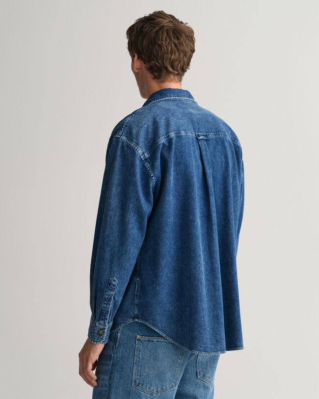 Oversized Jeanshemd