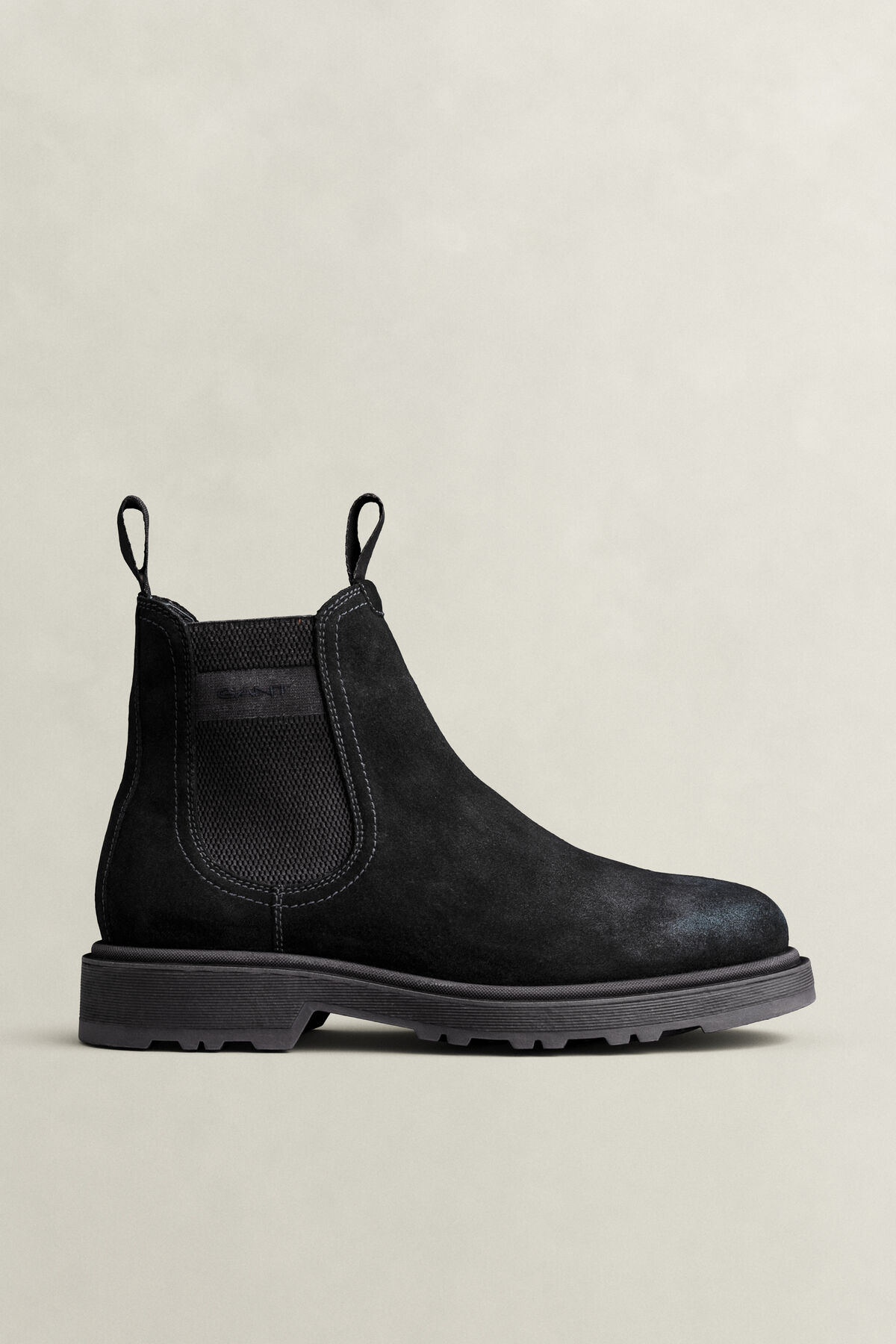 Blisdor Chelsea Boot aus Veloursleder — BLACK