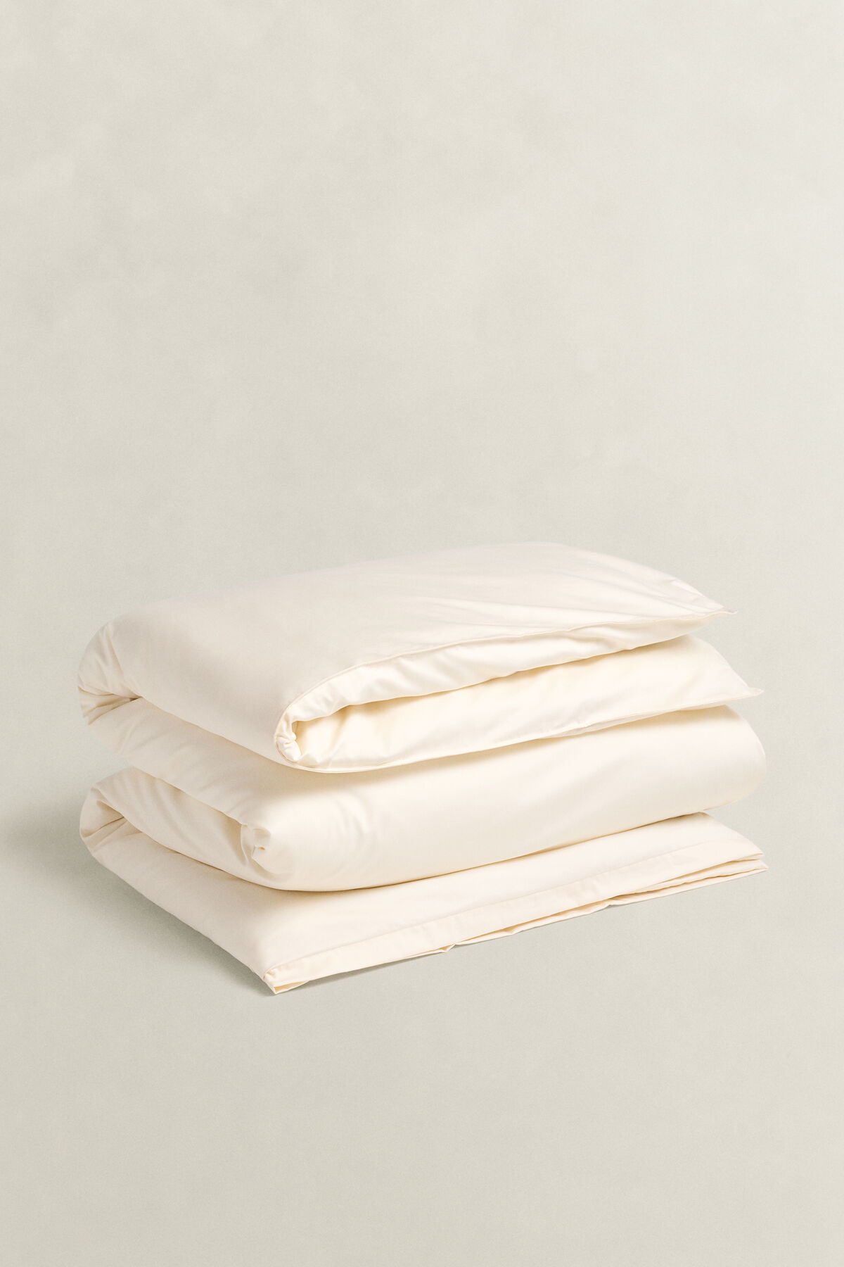 Sateen Einzelbettbezug — LINEN