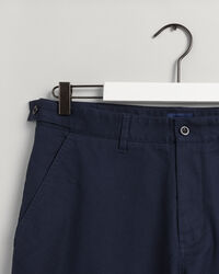 Tapered Chinohose aus Baumwolle
