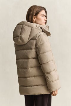 Mid Down Jacket — TAUPE BEIGE 2