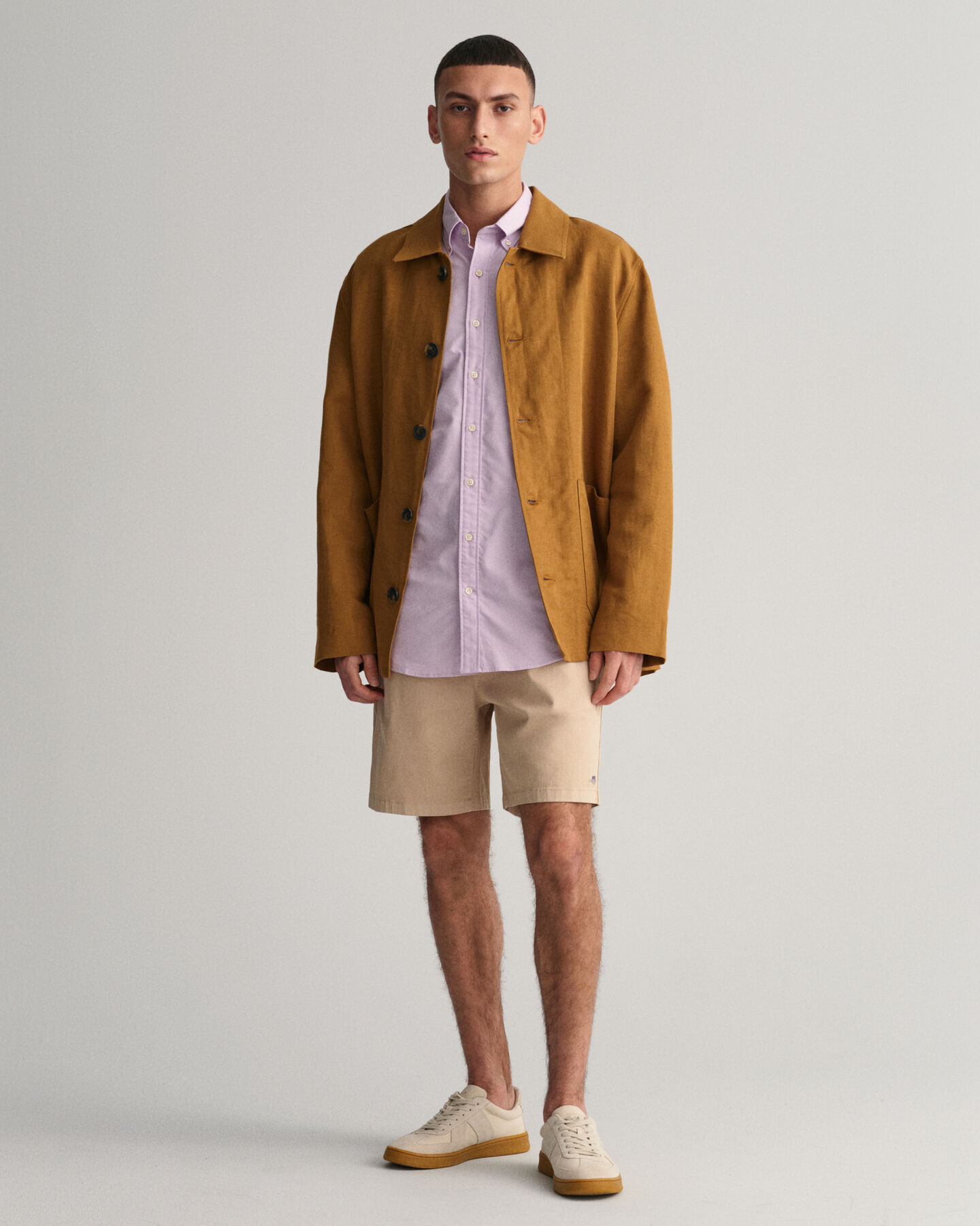 Regular Fit Kurzarm Oxford-Hemd