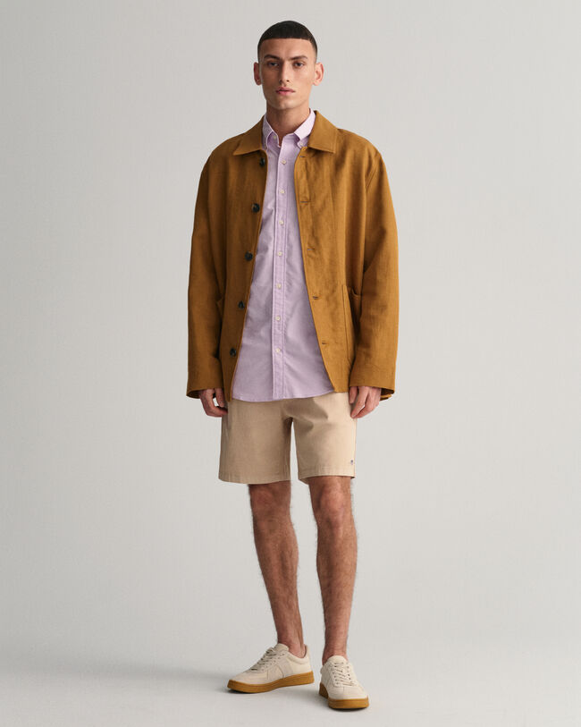 Regular Fit Kurzarm Oxford-Hemd