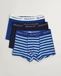3er-Pack Garngefärbte Boxershorts mit Streifen