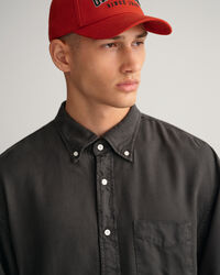 Relaxed Fit Lyocell Hemd in St&uuml;ckf&auml;rbung