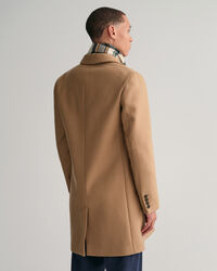 Tailored Fit Klassischer Woll Topcoat