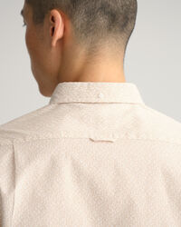 Slim Fit Paisley Oxford-Hemd