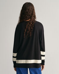 Script Graphic Langarm-T-Shirt