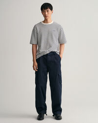 Gestreiftes Heavy T-Shirt