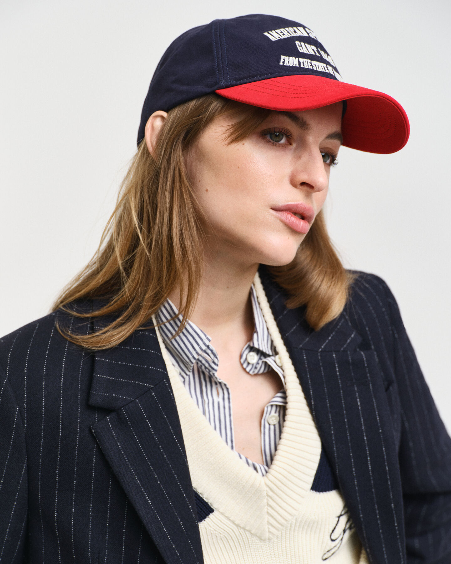 Regular Fit Pinstripe Blazer