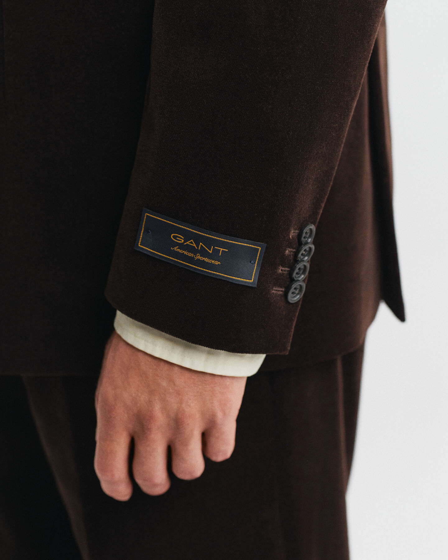 Anzugjackett aus Samt