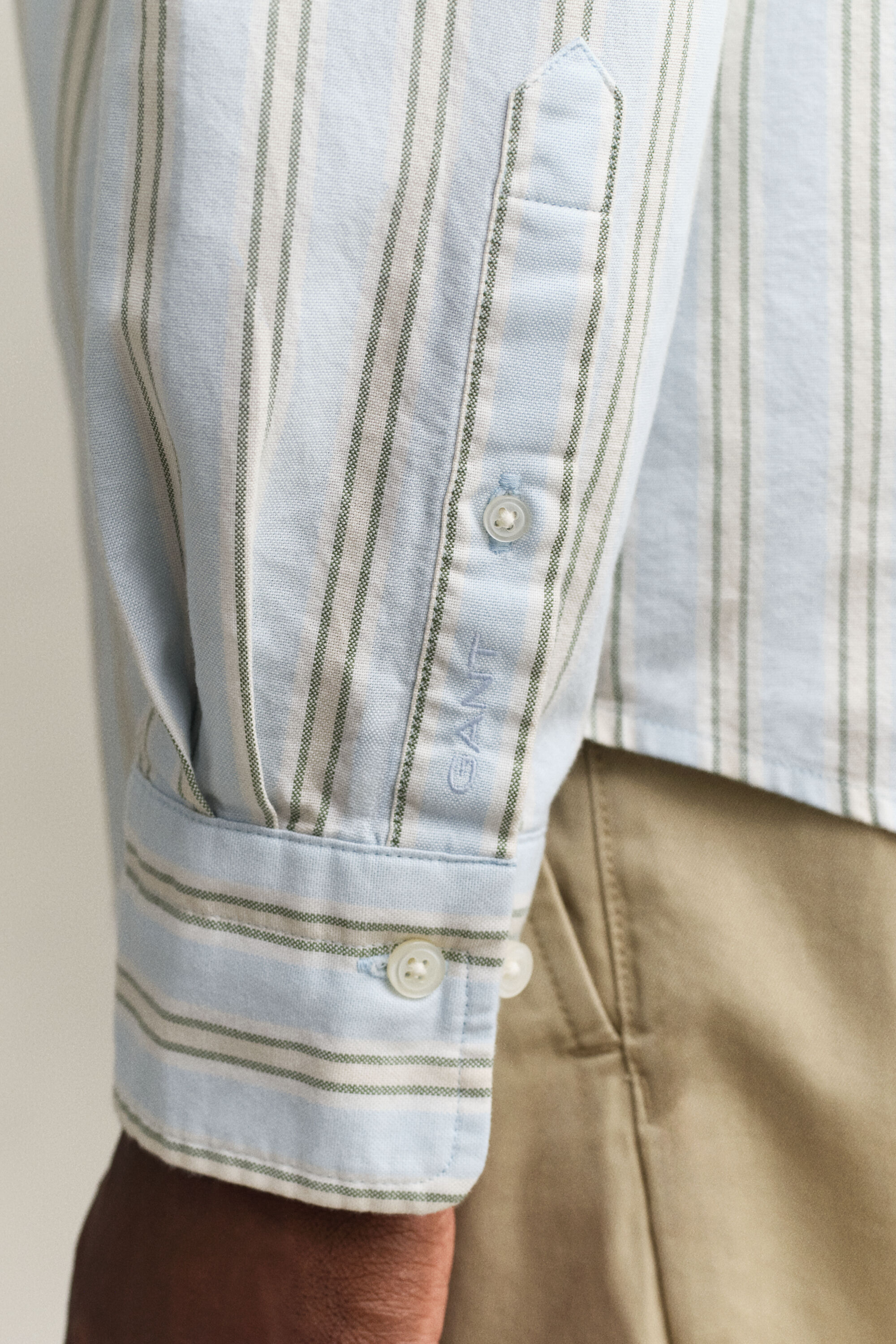 Archive Oxford-Hemd mit Streifen