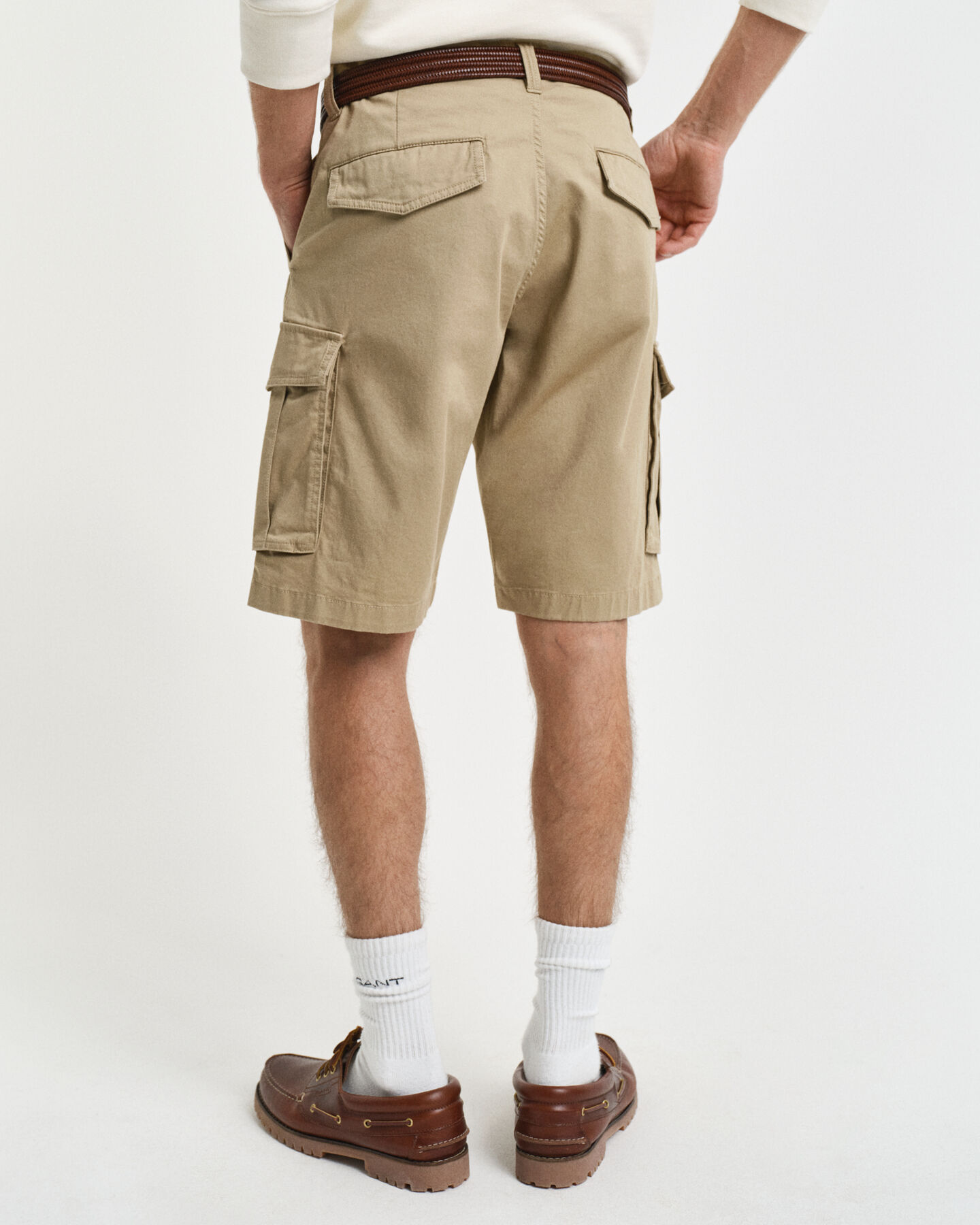 Relaxed Fit Cargoshorts aus Twill