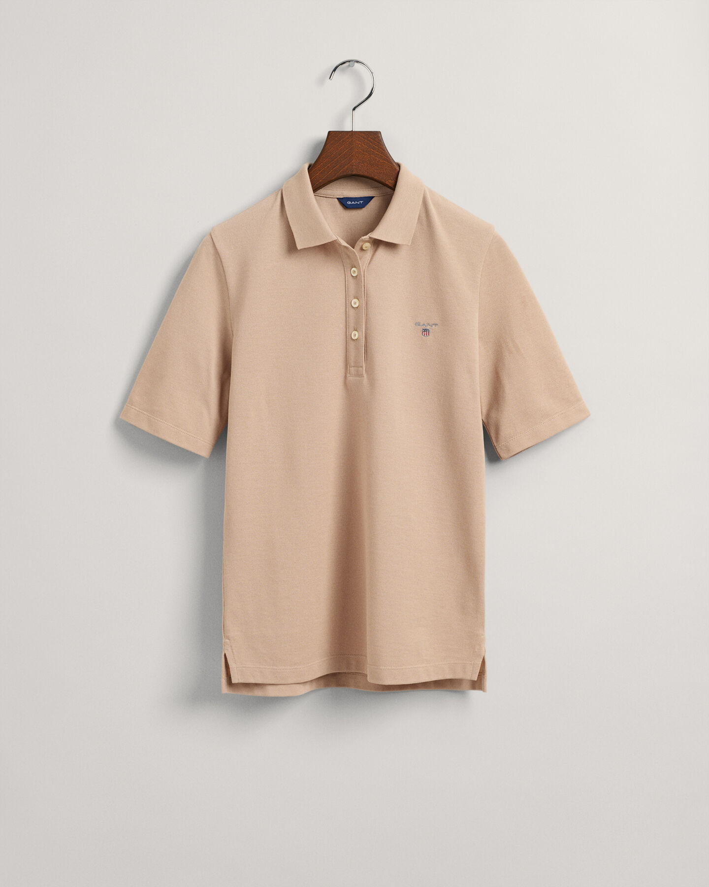 Original Piqu&eacute; Poloshirt mit l&auml;ngerem Arm