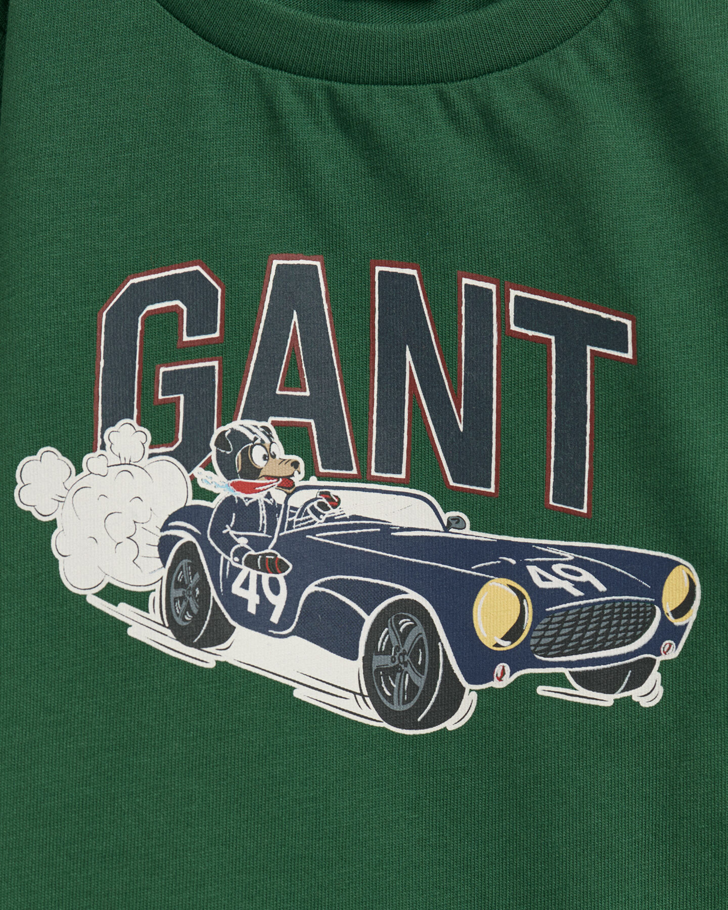 Baby Boy Langarm-T-Shirt mit Hundemotiv