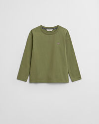 Kids Shield Langarm-T-Shirt