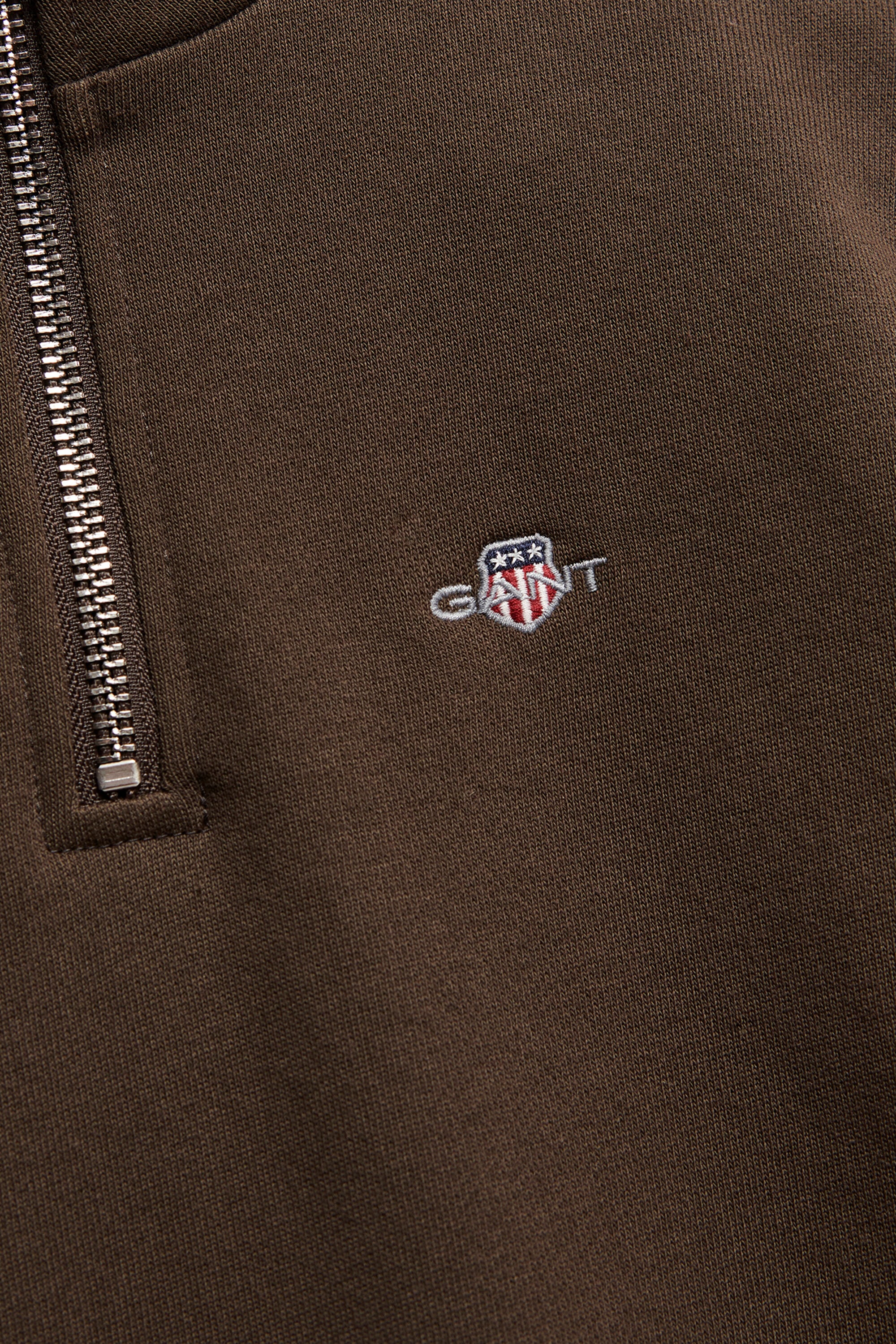 Teen Boys Shield Sweatshirt mit Reißverschlusskragen