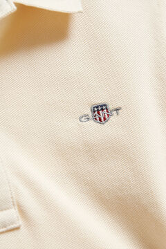 Teens Shield Polo Shirt — CREAMED WHITE 1
