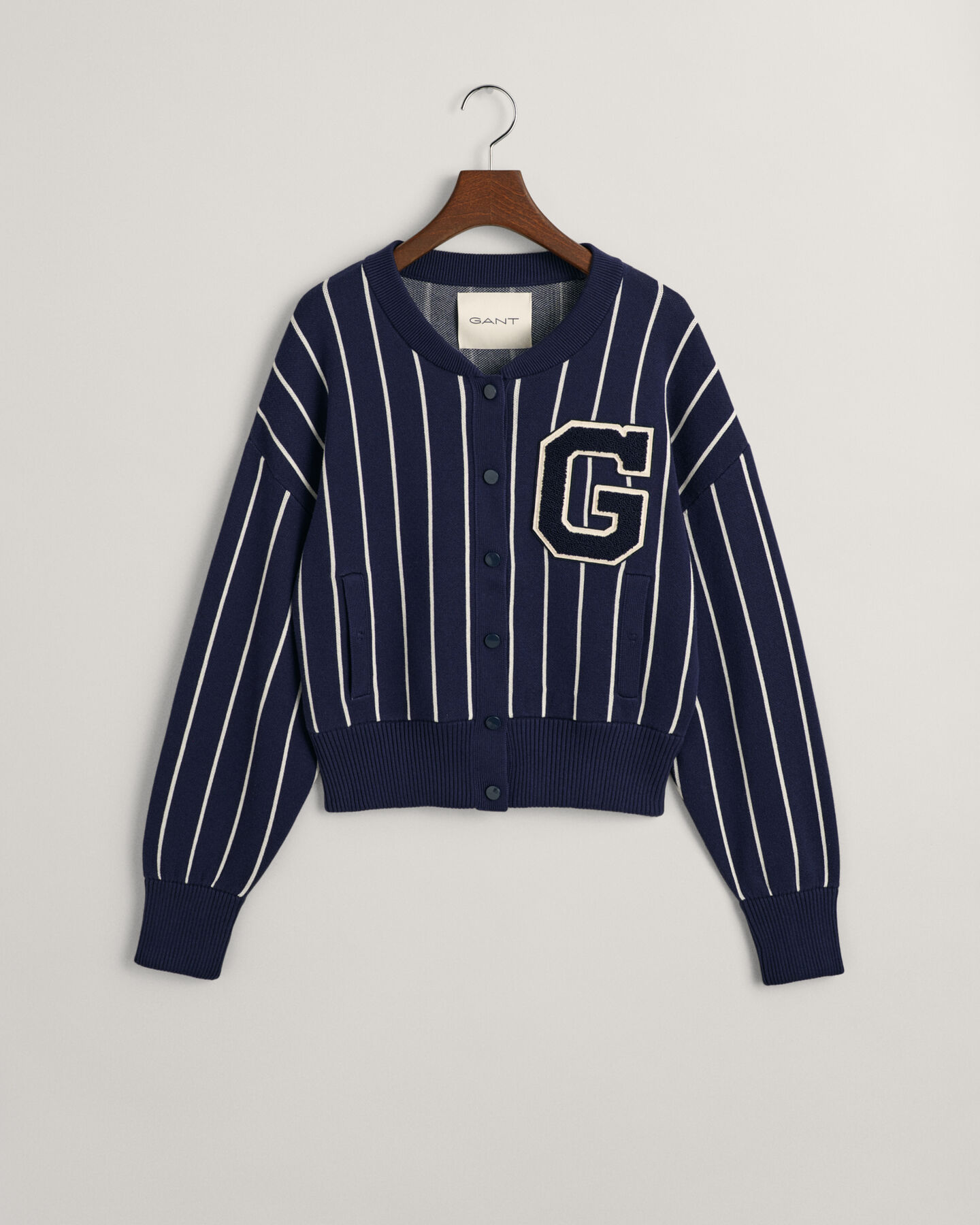 GANT Varsity Bomber Strickjacke